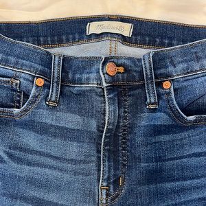 Madewell High Rise Skinny Jeans